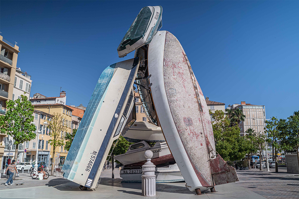 Déplacement Tadashi Kawamata