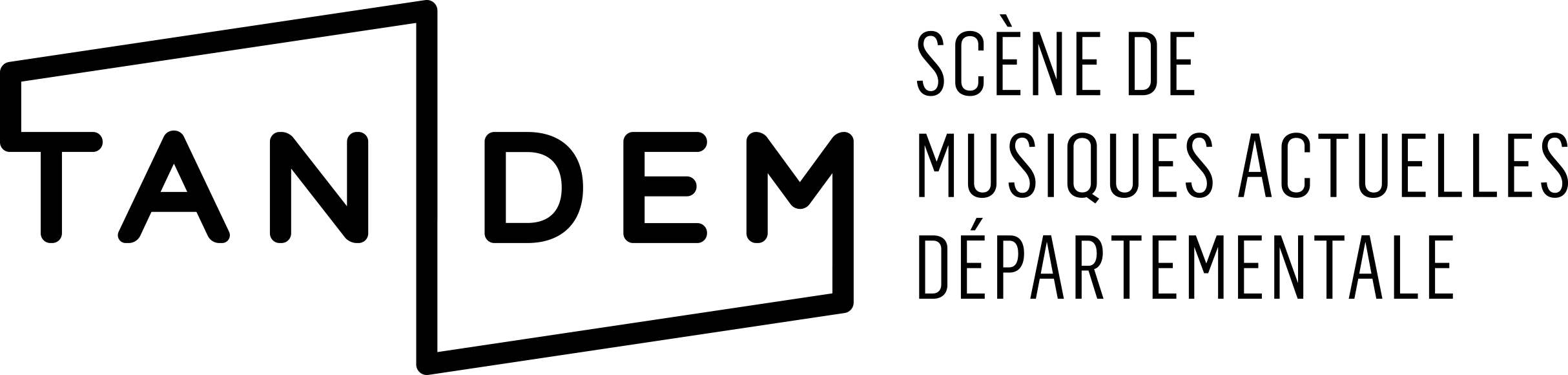 Logo Tandem scène de musiques actuelles départementales